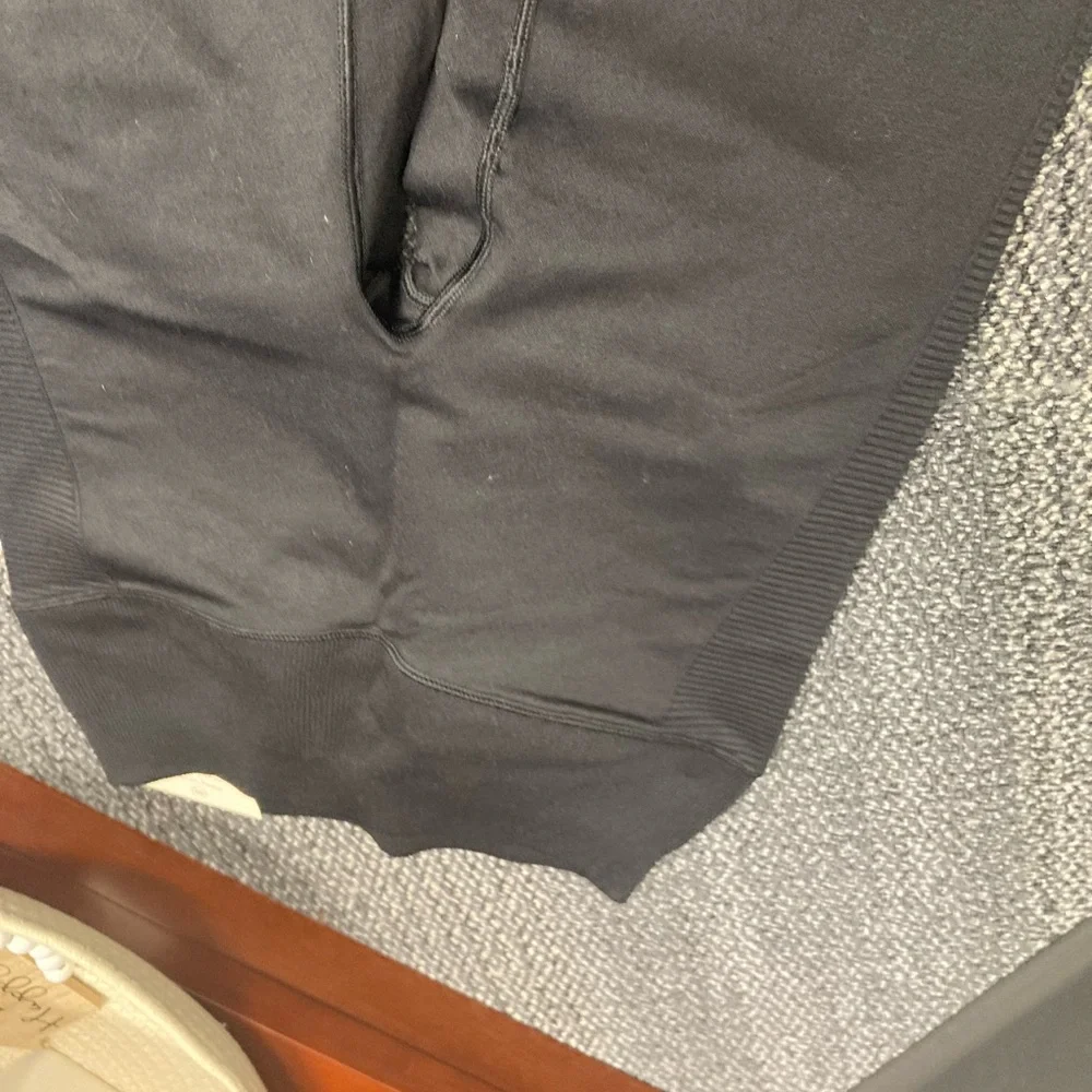 NWT women offline by aerie hi-rise seamless 7/8 legging leggings ribbed black l - Picture 10 of 16